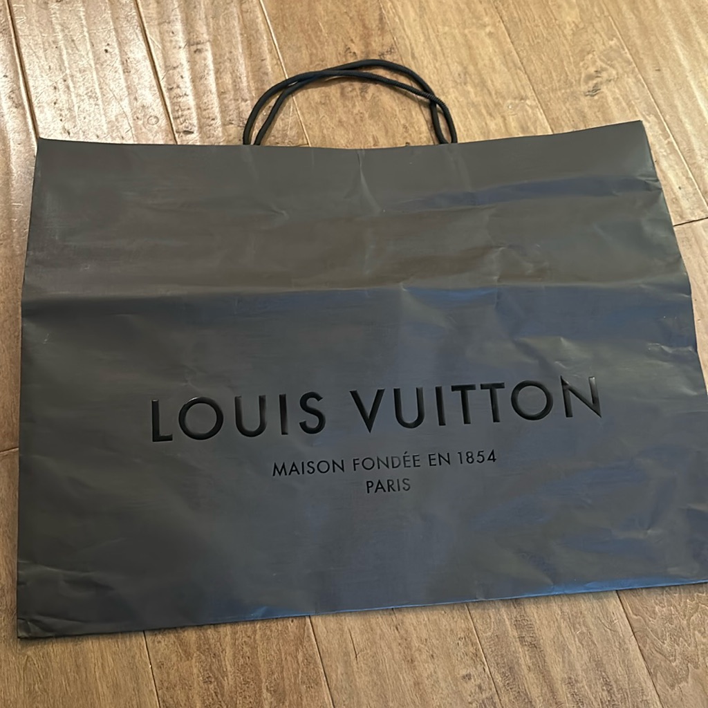 Louis Vuitton Vintage Shopping Bag Empty